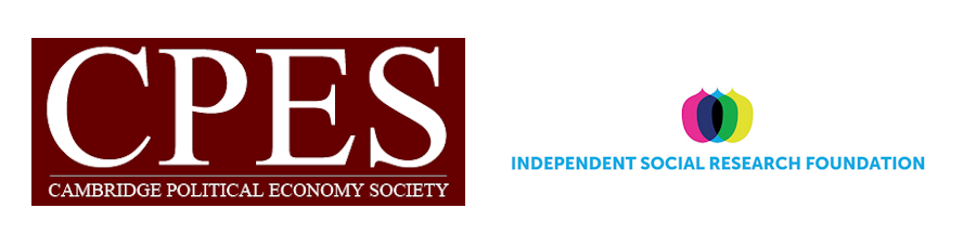 Cambridge Political Economy Society Trust and the Independent Social Research Foundation Logos