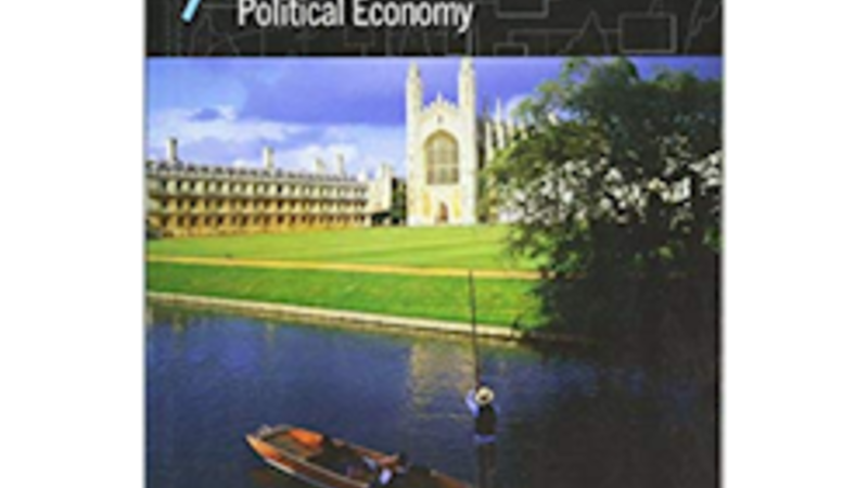 Cambridge Revival of Political Economy Book Cover