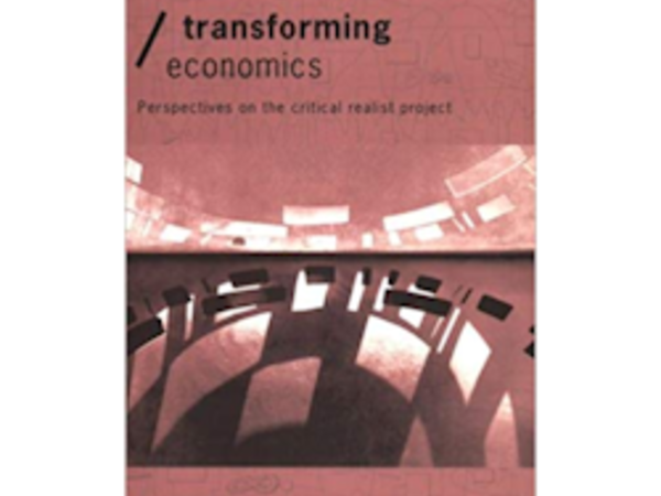 Transforming Economics Book Cover